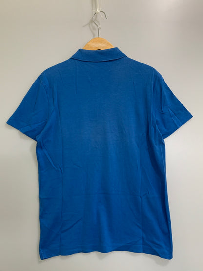 【中古品】【メンズ】 LOUIS VUITTON ルイ・ヴィトン DAMIER POLO SHIRT ダミエ ポロシャツ 半袖シャツ 179-260714-ta-34-min サイズ：M カラー：ブルー 万代Net店
