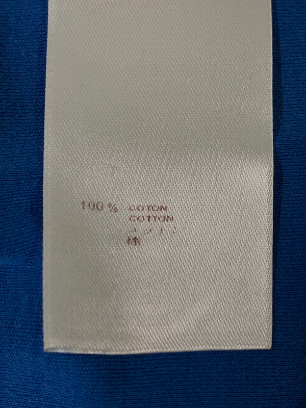 【中古品】【メンズ】 LOUIS VUITTON ルイ・ヴィトン DAMIER POLO SHIRT ダミエ ポロシャツ 半袖シャツ 179-260714-ta-34-min サイズ：M カラー：ブルー 万代Net店