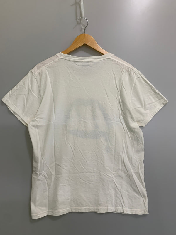 【現状渡し品】【メンズ】 SAINT LAURENT イヴ・サンローラン エディ期 BLOOD LUSTER TEE ブラッドラスター 半袖Tシャツ 141-260714-ta-27-min サイズ：L カラー：ホワイト 万代Net店