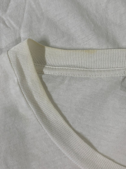 【現状渡し品】【メンズ】 SAINT LAURENT イヴ・サンローラン エディ期 BABY TEE ベイビー 半袖Tシャツ プリントＴ 141-260714-ta-28-min サイズ：M カラー：ホワイト 万代Net店