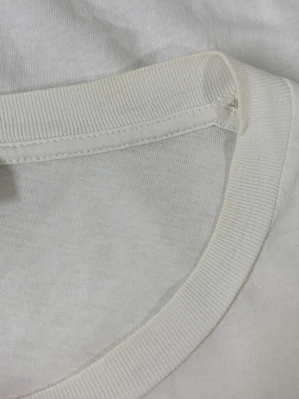 【現状渡し品】【メンズ】 SAINT LAURENT イヴ・サンローラン エディ期 BABY TEE ベイビー 半袖Tシャツ プリントＴ 141-260714-ta-28-min サイズ：M カラー：ホワイト 万代Net店