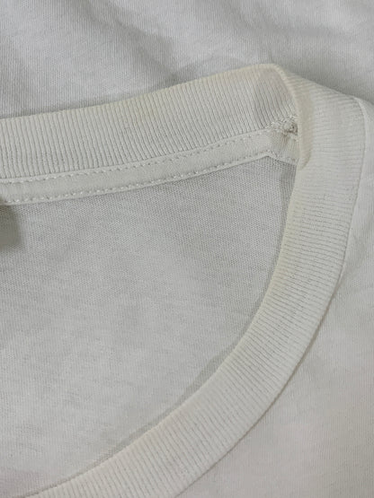 【現状渡し品】【メンズ】 SAINT LAURENT イヴ・サンローラン エディ期 BABY TEE ベイビー 半袖Tシャツ プリントＴ 141-260714-ta-28-min サイズ：M カラー：ホワイト 万代Net店