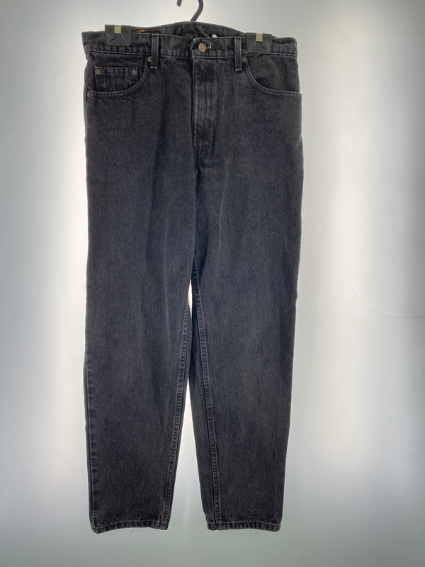 【中古品】【メンズ】 LEVI'S リーバイス 550 後染め BLACK PANTS ブラックデニム デニムパンツ ボトムス 157-260727-jt-30-min サイズ：W36 L32 カラー：ブラック 万代Net店