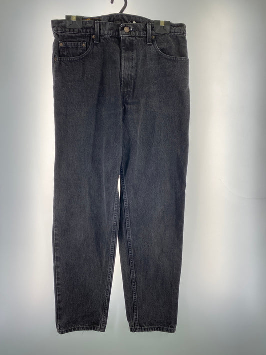 【中古品】【メンズ】 LEVI'S リーバイス 550 後染め BLACK PANTS ブラックデニム デニムパンツ ボトムス 157-260727-jt-30-min サイズ：W36 L32 カラー：ブラック 万代Net店