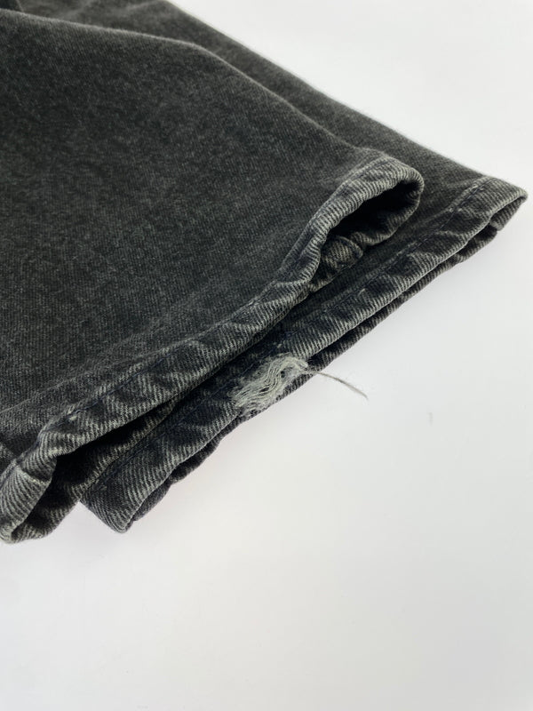 【中古品】【メンズ】 LEVI'S リーバイス 550 後染め BLACK PANTS ブラックデニム デニムパンツ ボトムス 157-260727-jt-30-min サイズ：W36 L32 カラー：ブラック 万代Net店