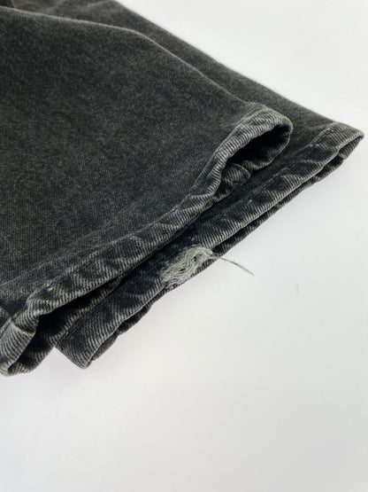 【中古品】【メンズ】 LEVI'S リーバイス 550 後染め BLACK PANTS ブラックデニム デニムパンツ ボトムス 157-260727-jt-30-min サイズ：W36 L32 カラー：ブラック 万代Net店