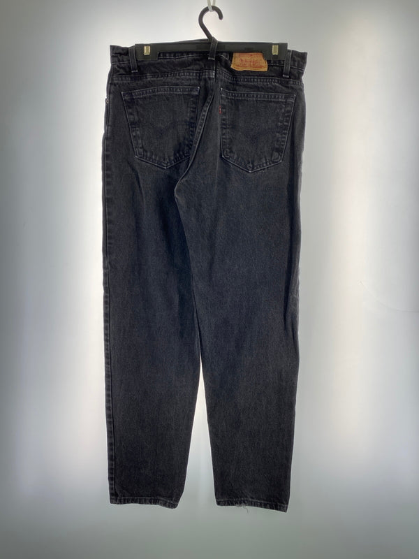 【中古品】【メンズ】 LEVI'S リーバイス 550 後染め BLACK PANTS ブラックデニム デニムパンツ ボトムス 157-260727-jt-30-min サイズ：W36 L32 カラー：ブラック 万代Net店