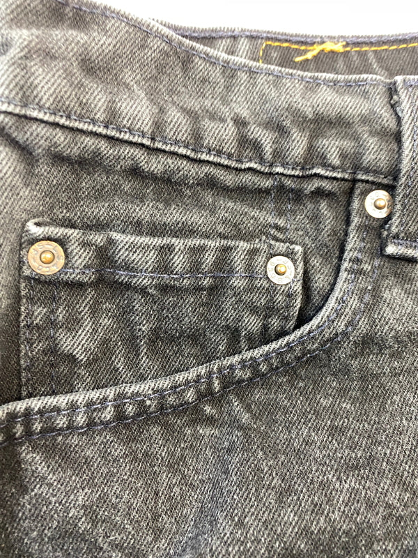 【中古品】【メンズ】 LEVI'S リーバイス 550 後染め BLACK PANTS ブラックデニム デニムパンツ ボトムス 157-260727-jt-30-min サイズ：W36 L32 カラー：ブラック 万代Net店