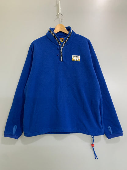 【中古品】【メンズ】 HUMAN MADE ヒューマンメード FLEECE STAND COLLAR PULLOVER フリース スタンドカラー プルオーバー 142-260714-ta-23-min サイズ：M カラー：ブルー 万代Net店