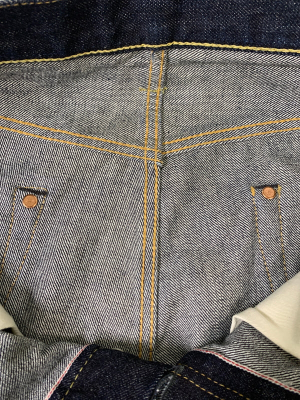 【中古品】【メンズ】 IRON HEART アイアンハート SELVEDGE DENIM セルビッジデニム IH-666S-14 14oz ジーンズ ボトムス 156-260714-ta-32-min サイズ：W34 L36 カラー：インディゴ 万代Net店