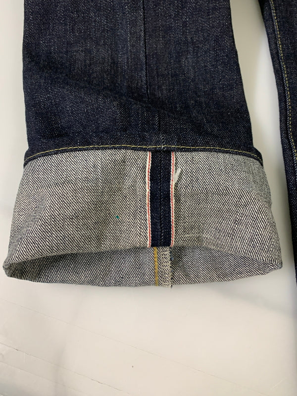 【中古品】【メンズ】 IRON HEART アイアンハート SELVEDGE DENIM セルビッジデニム IH-666S-14 14oz ジーンズ ボトムス 156-260714-ta-32-min サイズ：W34 L36 カラー：インディゴ 万代Net店