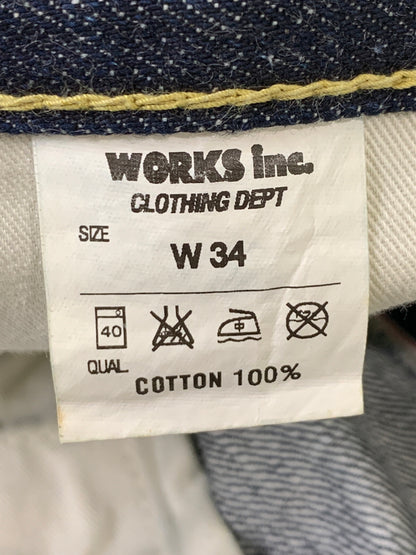 【中古品】【メンズ】 IRON HEART アイアンハート SELVEDGE DENIM セルビッジデニム IH-666S-14 14oz ジーンズ ボトムス 156-260714-ta-32-min サイズ：W34 L36 カラー：インディゴ 万代Net店
