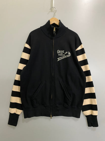 【中古品】【メンズ】 WESTRIDE ウエストライド HEAVYWEIGHT ZIPUP SWEATSHIRT ヘビーウェイト ジップアップ スウェットシャツ メンズ アウター 145-260720-em-07-min サイズ：44 カラー：ブラック 万代Net店