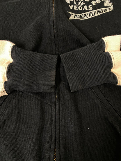 【中古品】【メンズ】 WESTRIDE ウエストライド HEAVYWEIGHT ZIPUP SWEATSHIRT ヘビーウェイト ジップアップ スウェットシャツ メンズ アウター 145-260720-em-07-min サイズ：44 カラー：ブラック 万代Net店