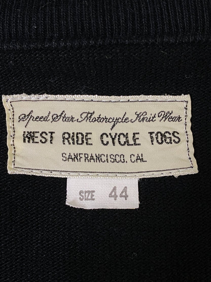 【中古品】【メンズ】 WESTRIDE ウエストライド HEAVYWEIGHT ZIPUP SWEATSHIRT ヘビーウェイト ジップアップ スウェットシャツ メンズ アウター 145-260720-em-07-min サイズ：44 カラー：ブラック 万代Net店
