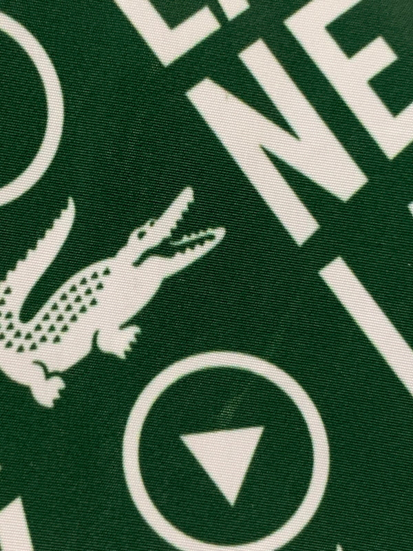 【中古品】【メンズ】 LACOSTE ラコステ ×NETFLIX ネットフリックス XH9342 NYLON EASY PANTS ナイロンイージーパンツ ボトムス 158-260718-AS-7-min サイズ：L カラー：グリーン/ホワイト 万代Net店