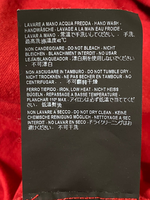 【中古品】【メンズ】 BALENCIAGA バレンシアガ LOGO S/S TEE 541853 ロゴ 半袖Tシャツ メンズ トップス 141-260720-em-14-min サイズ：Ｓ カラー：レッド 万代Net店