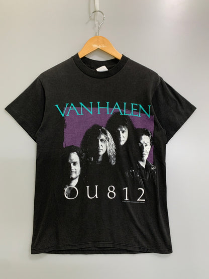 【中古品】【メンズ】 VAN HALEN ヴァン・ヘイレン 1988 OU812 TEE プリント 半袖Tシャツ 146-260714-ta-30-min サイズ：M カラー：ブラック 万代Net店