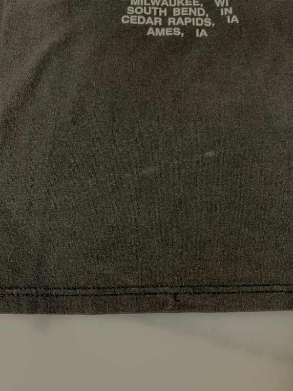 【中古品】【メンズ】 VAN HALEN ヴァン・ヘイレン 1988 OU812 TEE プリント 半袖Tシャツ 146-260714-ta-30-min サイズ：M カラー：ブラック 万代Net店