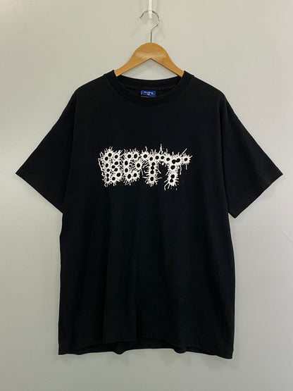 【中古品】【メンズ】 BOTT ボット BANG LOGO TEE 253BOTT55 バング ロゴ 半袖Tシャツ メンズ トップス 142-260720-em-83-min サイズ：XL カラー：ブラック 万代Net店