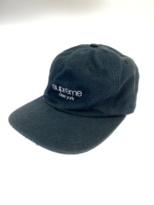 【中古品】【メンズ】 SUPREME シュプリーム 23SS CLASSIC LOGO 6-PANEL CAP キャップ 帽子 185-260719-AS-41-min カラー：ネイビー 万代Net店