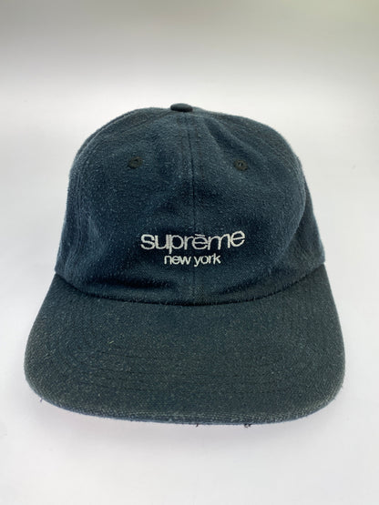 【中古品】【メンズ】 SUPREME シュプリーム 23SS CLASSIC LOGO 6-PANEL CAP キャップ 帽子 185-260719-AS-41-min カラー：ネイビー 万代Net店