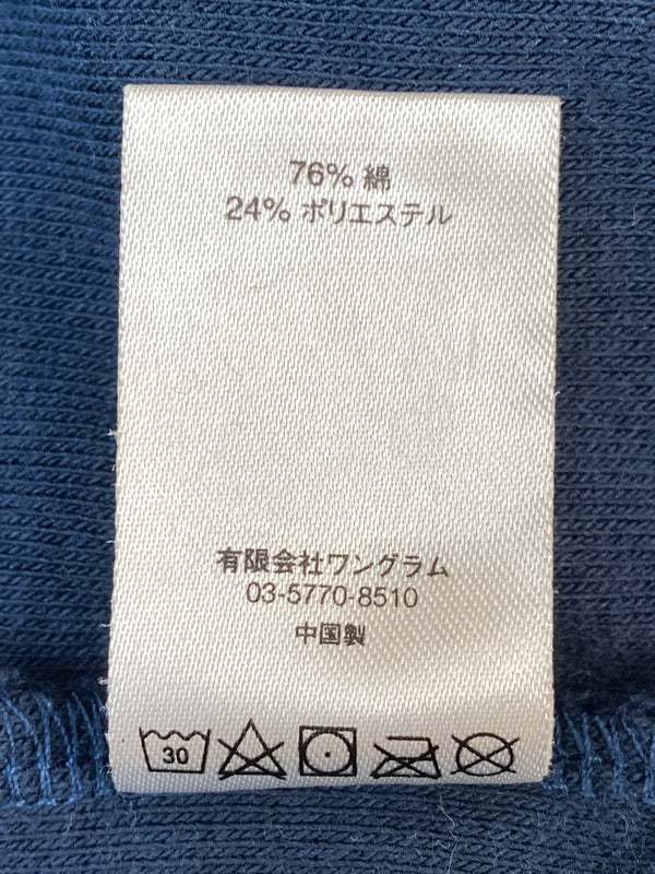 【中古品】【メンズ】 SUPREME シュプリーム STRIPED COLLAR TERRY POLO ストライプド カラー テリー ポロ メンズ トップス ポロシャツ 半袖 149-260720-em-84-min サイズ：Ｓ カラー：ネイビー 万代Net店
