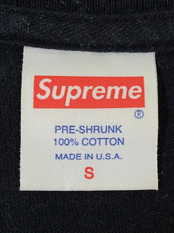 【中古品】【メンズ】 SUPREME シュプリーム YOU STILL SUCK TEE ユー スティック サック 半袖 プリント Tシャツ メンズ トップス 149-260720-em-10-min サイズ：Ｓ カラー：ブラック 万代Net店