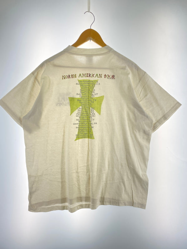 【中古品】【メンズ】 STONE TEMPLE PILOTS ストーンテンプルパイロッツ 90S NORTH AMERICAN TOUR TEE 半袖Tシャツ ショートスリーブ ヴィンテージ 146-260718-AS-46-min サイズ：XL カラー：ベージュ系 万代Net店