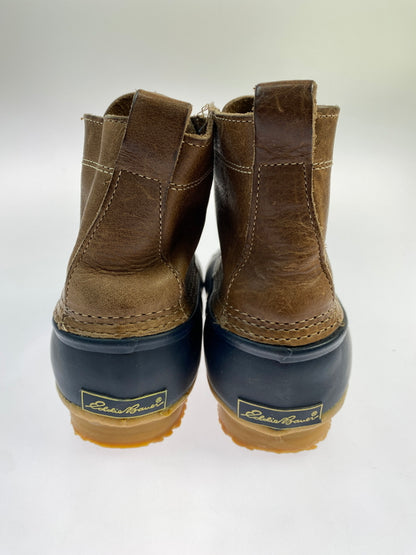 【中古品】【メンズ】 EDDIE BAUER エディー・バウアー ビーンブーツ 靴 シューズ 162-260719-AS-21-min サイズ：8 カラー：ブラウン/ネイビー 万代Net店