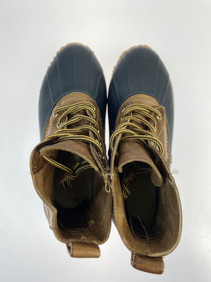 【中古品】【メンズ】 EDDIE BAUER エディー・バウアー ビーンブーツ 靴 シューズ 162-260719-AS-21-min サイズ：8 カラー：ブラウン/ネイビー 万代Net店