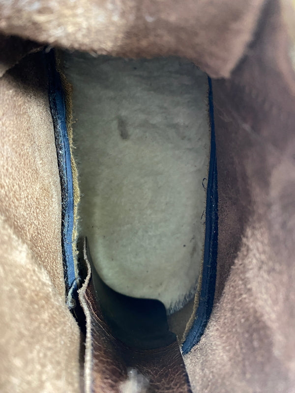 【中古品】【メンズ】 EDDIE BAUER エディー・バウアー ビーンブーツ 靴 シューズ 162-260719-AS-21-min サイズ：8 カラー：ブラウン/ネイビー 万代Net店