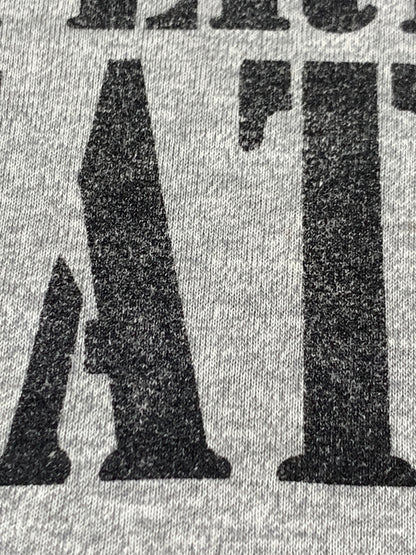 【中古品】【メンズ】 USED ユーズド PROPERTY OF ALCATRAZ PRINT TEE 半袖 プリント Tシャツ メンズ トップス 146-260720-em-62-min カラー：グレー 万代Net店