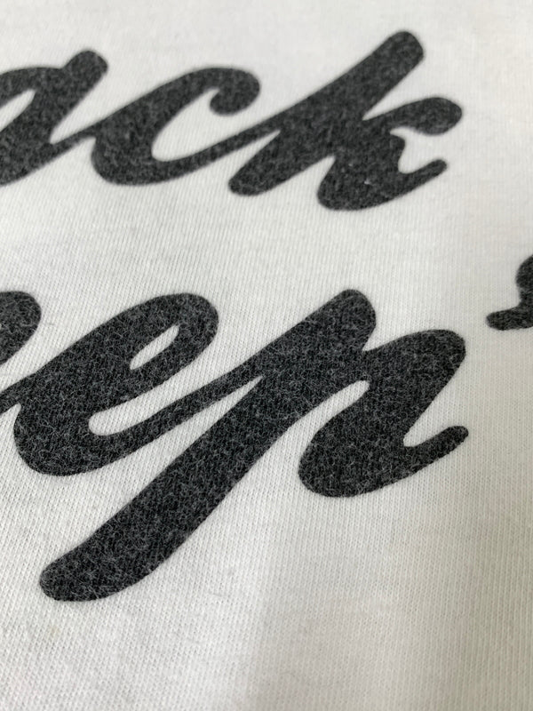 【中古品】【メンズ】 STUSSY ステューシー BLACK SHEEP PRINT TEE ブラック シープ プリント 半袖 Tシャツ メンズ トップス 142-260720-em-56-min サイズ：M カラー：ホワイト 万代Net店