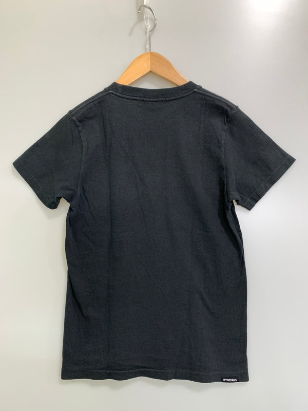 【中古品】【メンズ】 HYSTERIC GLAMOUR ヒステリックグラマー マスタング PRINT TEE 半袖 プリント Tシャツ メンズ トップス 140-260720-em-68-min サイズ：F カラー：ブラック 万代Net店