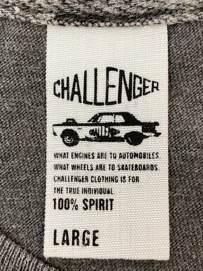 【中古品】【メンズ】 CHALLENGER チャレンジャー WE ARE NO.2 TEE ウィーアー ナンバー2 ティー CLG-TS-021-051 半袖 ショートスリーブ Tシャツ 142-260724-hu-16-min サイズ：L カラー：グレー 万代Net店