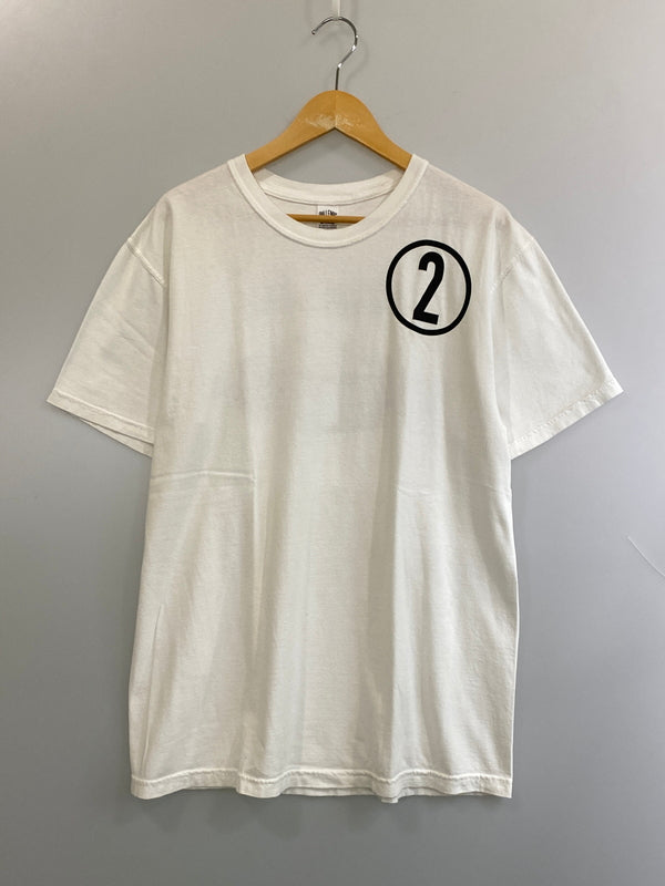 【中古品】【メンズ】 CHALLENGER チャレンジャー WE ARE NO.2 TEE ウィー アー ナンバー2 ティー CLG-TS-021-051 半袖 ショートスリーブ Tシャツ 142-260724-hu-18-min サイズ：L カラー：ホワイト 万代Net店