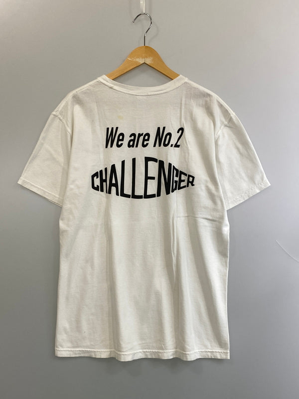 【中古品】【メンズ】 CHALLENGER チャレンジャー WE ARE NO.2 TEE ウィー アー ナンバー2 ティー CLG-TS-021-051 半袖 ショートスリーブ Tシャツ 142-260724-hu-18-min サイズ：L カラー：ホワイト 万代Net店