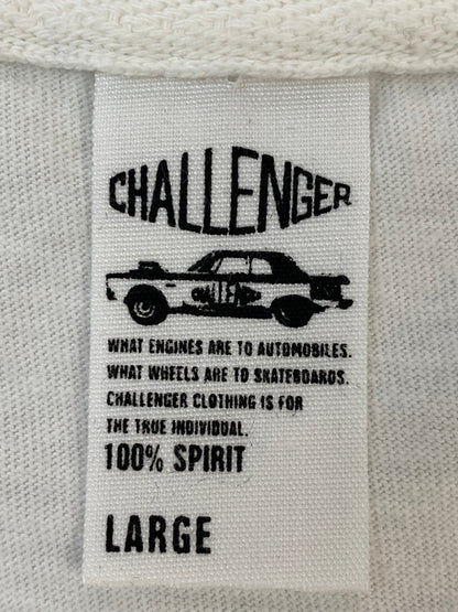 【中古品】【メンズ】 CHALLENGER チャレンジャー WE ARE NO.2 TEE ウィー アー ナンバー2 ティー CLG-TS-021-051 半袖 ショートスリーブ Tシャツ 142-260724-hu-18-min サイズ：L カラー：ホワイト 万代Net店