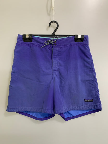 【現状渡し品】【メンズ】 PATAGONIA パタゴニア バギーズショーツ 90'S メンズ ボトムス 水陸両用ショーツ 90年代 ヴィンテージ 155-260717-em-16-min サイズ：33 カラー：青紫 万代Net店