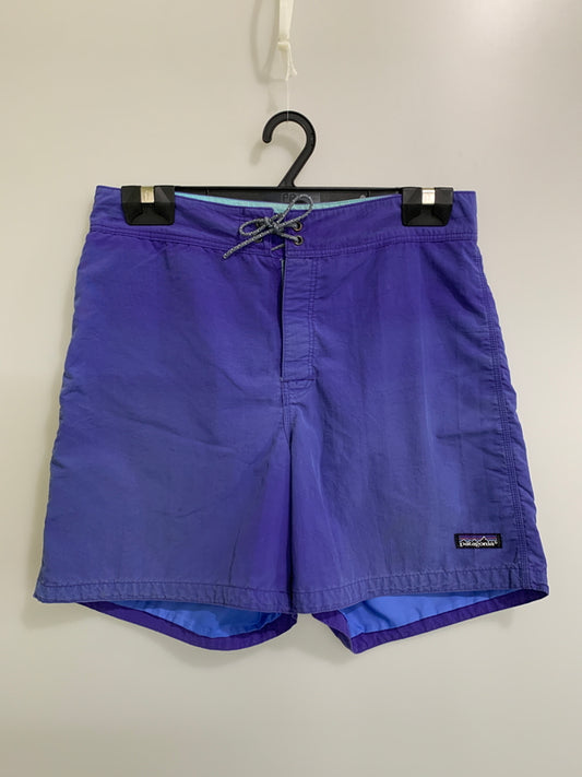 【現状渡し品】【メンズ】 PATAGONIA パタゴニア バギーズショーツ 90'S メンズ ボトムス 水陸両用ショーツ 90年代 ヴィンテージ 155-260717-em-16-min サイズ：33 カラー：青紫 万代Net店