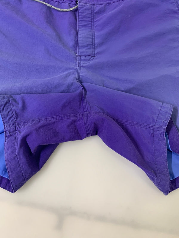 【現状渡し品】【メンズ】 PATAGONIA パタゴニア バギーズショーツ 90'S メンズ ボトムス 水陸両用ショーツ 90年代 ヴィンテージ 155-260717-em-16-min サイズ：33 カラー：青紫 万代Net店