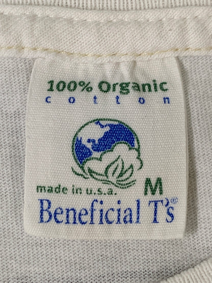 【中古品】【メンズ】 PATAGONIA パタゴニア BENEFICIAL OVAL LOGO TEE 90'S ベネフィシャル オーバルロゴ 半袖Tシャツ 90年代 メンズ トップス ヴィンテージ 144-260720-em-91-min サイズ：M カラー：ホワイト 万代Net店