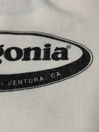 【中古品】【メンズ】 PATAGONIA パタゴニア BENEFICIAL OVAL LOGO TEE 90'S ベネフィシャル オーバルロゴ 半袖Tシャツ 90年代 メンズ トップス ヴィンテージ 144-260720-em-91-min サイズ：M カラー：ホワイト 万代Net店