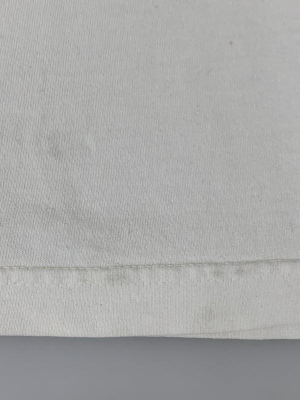 【中古品】【メンズ】 PATAGONIA パタゴニア BENEFICIAL LOGO TEE 90'S ベネフィシャルロゴ 半袖 Tシャツ メンズ トップス 90年代 ヴィンテージ 144-260717-em-14-min サイズ：M カラー：ホワイト 万代Net店