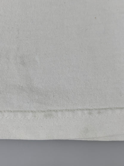【中古品】【メンズ】 PATAGONIA パタゴニア BENEFICIAL LOGO TEE 90'S ベネフィシャルロゴ 半袖 Tシャツ メンズ トップス 90年代 ヴィンテージ 144-260717-em-14-min サイズ：M カラー：ホワイト 万代Net店