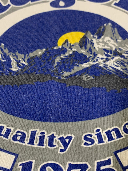 【中古品】【メンズ】 PATAGONIA パタゴニア BENEFICIAL LOGO TEE 90'S ベネフィシャルロゴ 半袖 Tシャツ メンズ トップス 90年代 ヴィンテージ 144-260717-em-14-min サイズ：M カラー：ホワイト 万代Net店