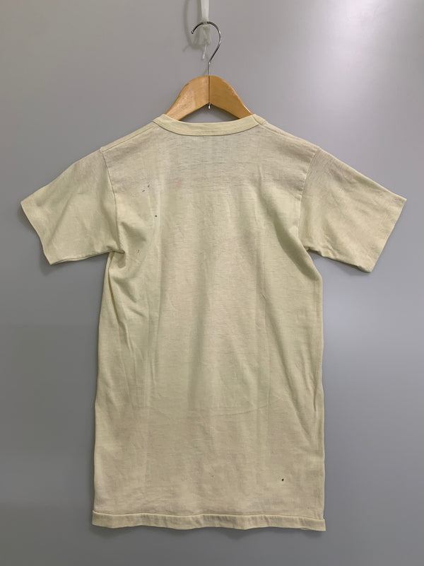 【現状渡し品】【メンズ】 USED ユーズド STAR WARS PRINT TEE 70-80'S スターウォーズ プリント 半袖Tシャツ メンズ 70年代 80年代 ヴィンテージ 146-260717-em-08-min カラー：ライトレモン 万代Net店