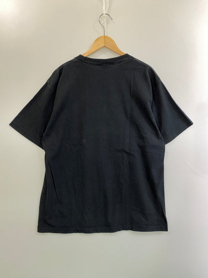 【中古品】【メンズ】 REEBOK リーボック 80'S LOGO TEE 80年代 半袖 ロゴ Tシャツ メンズ トップス ヴィンテージ 146-260717-em-35-min サイズ：XL カラー：ブラック 万代Net店
