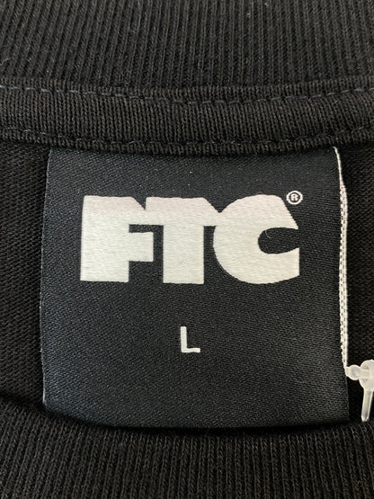 【中古品】【メンズ】 FTC エフティーシー PRINT TEE プリント ティー 半袖 ショートスリーブ Tシャツ 142-260724-hu-22-min サイズ：L カラー：ブラック 万代Net店